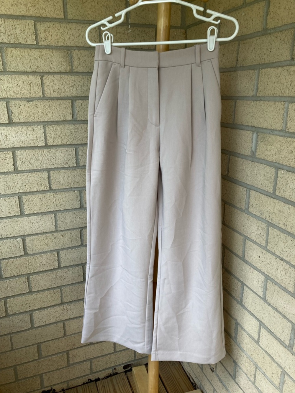 Abercrombie & Fitch Sloane Tailored Wide Leg Trouser Pants Size 26 Short NWT - Picture 7 of 16
